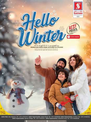 thumbnail - Safari Hypermarket offer - Hello Winter