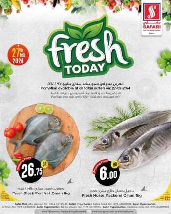 thumbnail - Safari Hypermarket offer - Fresh today