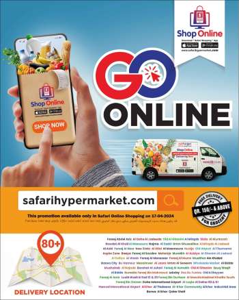 thumbnail - Safari Hypermarket offer - Go Online